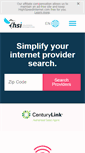 Mobile Screenshot of highspeedinternet.com